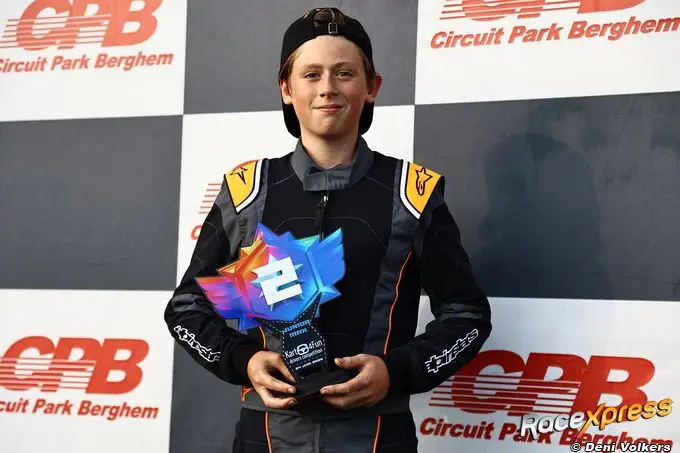 rx verdiend podium voor racetalent jim baak in rotax max junior bf0a9185