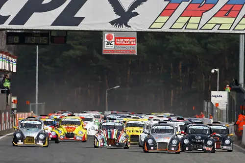 rx vw fun cup 2011 zolder start