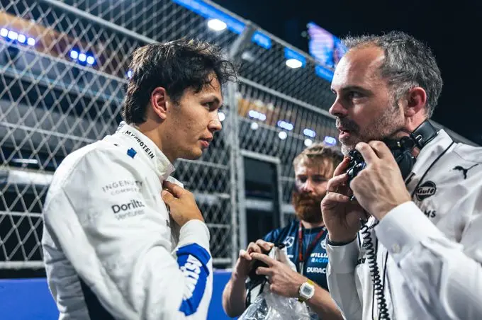 rx williamsf1 albon melbourne
