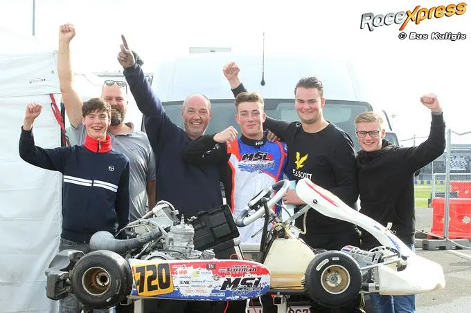 rx680 mickey slotman vice kampioen wk iame in le mans c018718