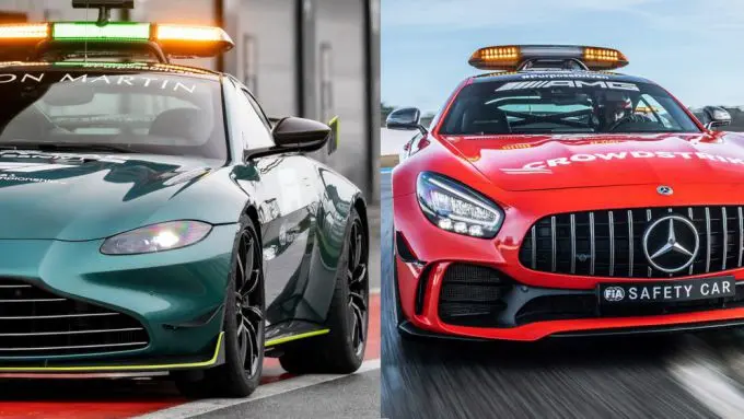 safetycar f1 aston martin 2021