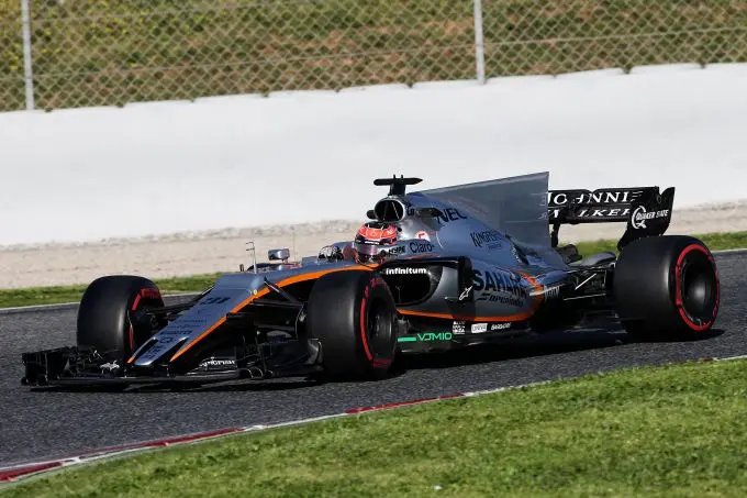 sahara force india barcelona