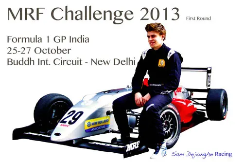 sam dejonghe buddh int circuit delhi rx 500