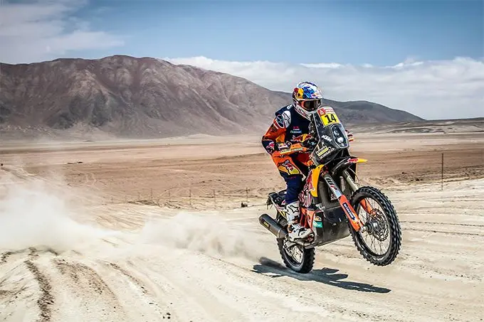 sam sunderland dakar 2019 e7
