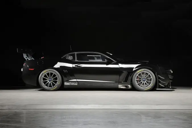 sareni camaro gt3 black side view