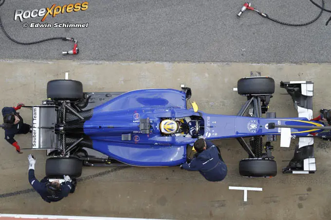 sauber c34 f1 ericsson