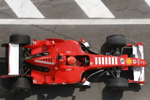 schumacher top view imola