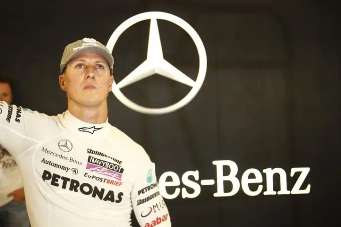 schumi mercedes amg f1 team 2013