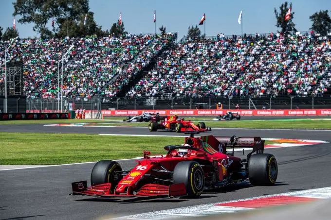 scuderia ferrari mexico city gp race sunday team