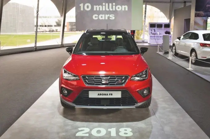 seat bereikt nieuwe mijlpaal met bouw van tien miljoenste auto