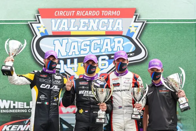 sebastiaan bleekemolen nascar podium