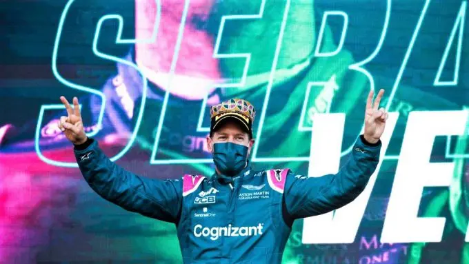 sebastian vetel p2 podium bakoe 2
