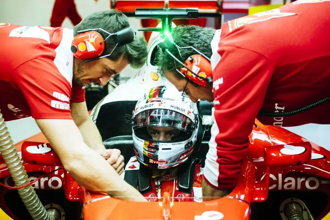 sebastian vettel ferrari