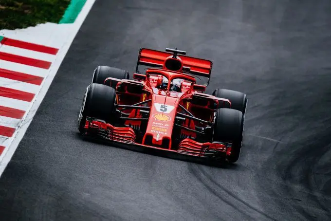 sebastian vettel ferrari barcelona f1 1
