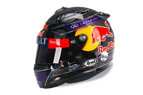 sebastian vettel india helmet