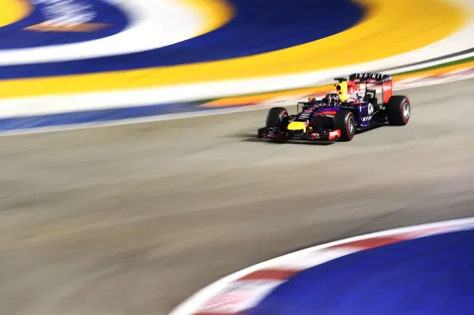sebastian vettel singapore 2014