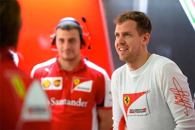 sebastian vettel smile