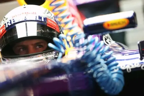 sebastian vettel testing 2013