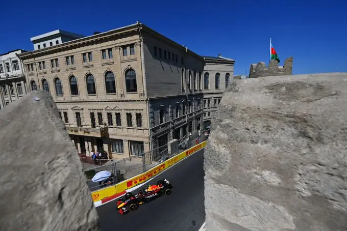 sergio perez baku