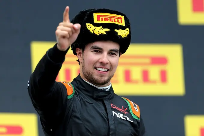sergio perez force india f1