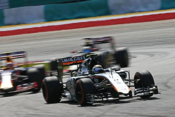 sergio perez sepang