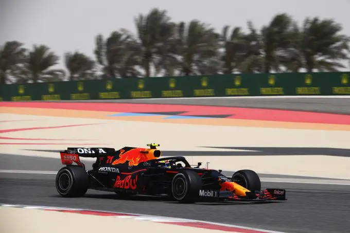 sergio perez test 2