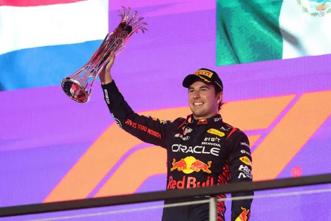 sergio perez winst jeddah