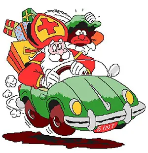 sinterklaas auto