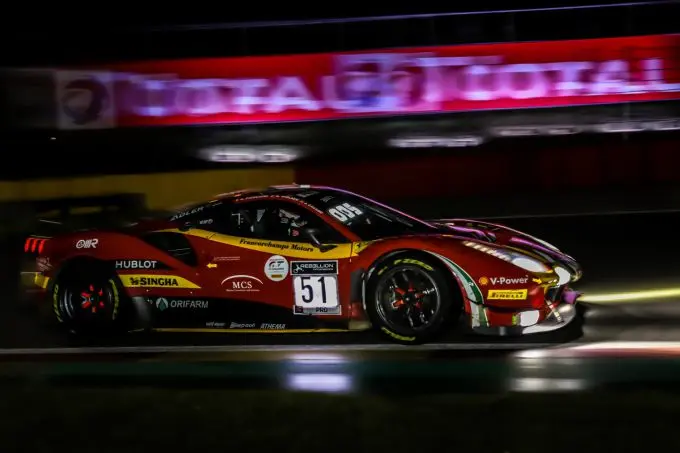 spa leidende ferrari tactische fout