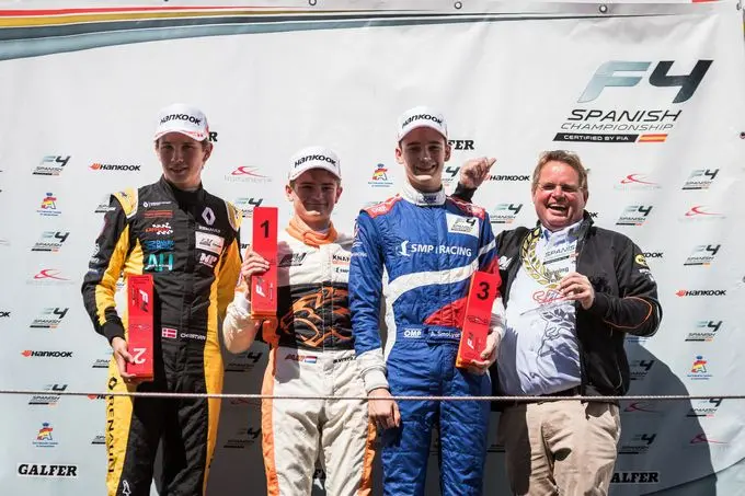 spaans f4 podium bent viscaal