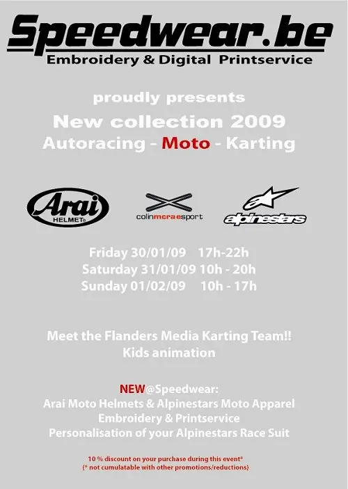 speedwear open dagen rx 500