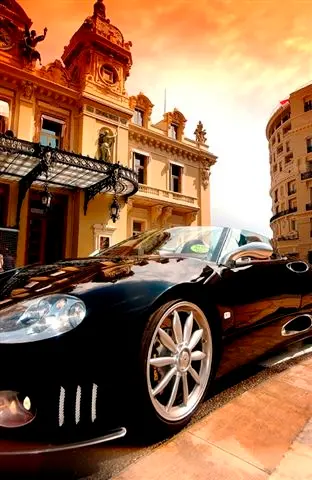 spyker c8 spyder casino monaco