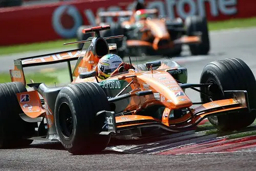 spyker rx 500 gp italie sutil voor yamamaoto