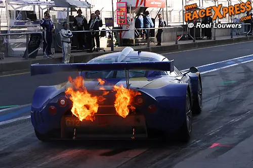 spyker vlam