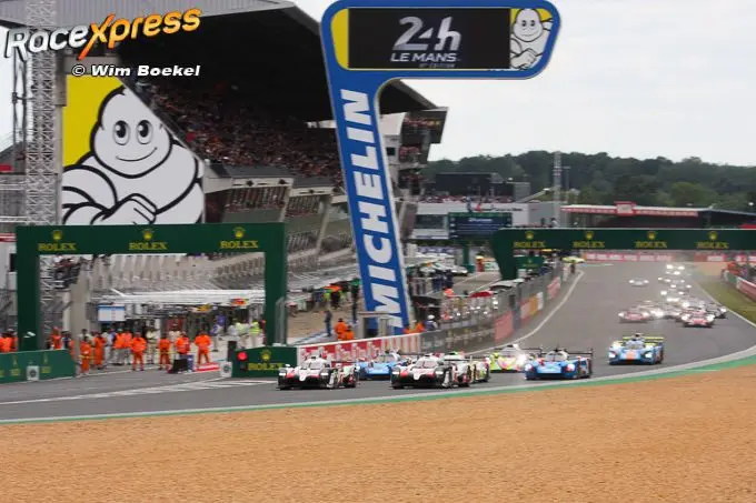 start 24 hours of le mans