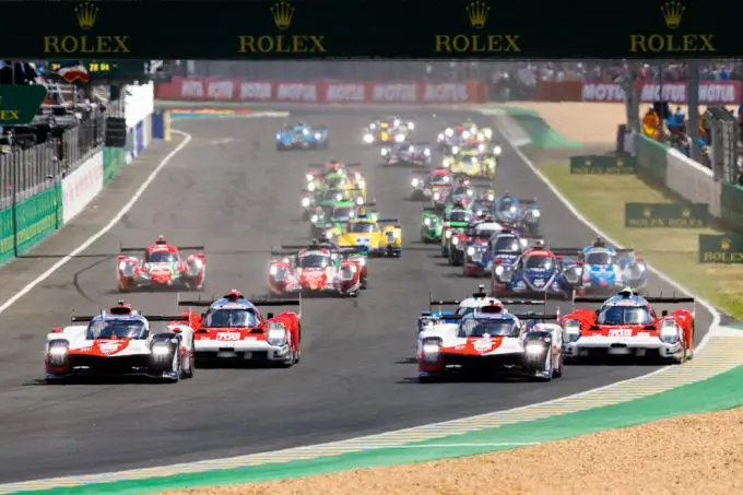 start 24u van le mans 2022