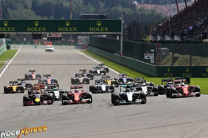 start f1 gp spa francorchamps rx