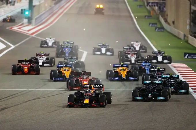 start formula 1 grand prix of bahrain rx