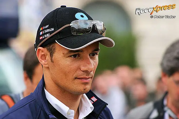 stephane sarrazin le mans 2008 895 rx logo