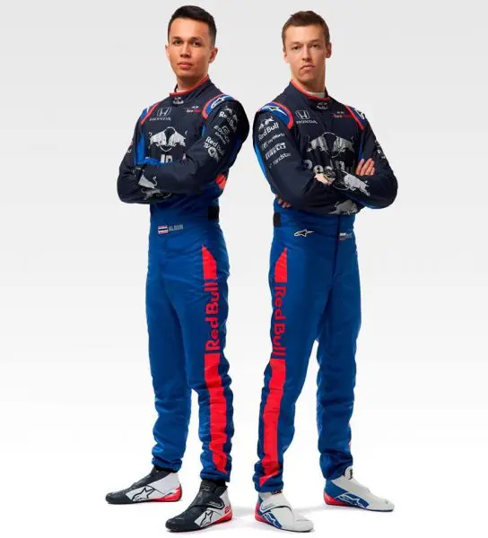str daniil kvyat alexander albon