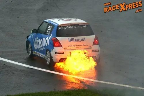 swift on fire