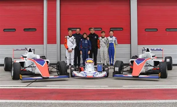 team akm motorsport by antonelli partnership kart republic dinao chiesa