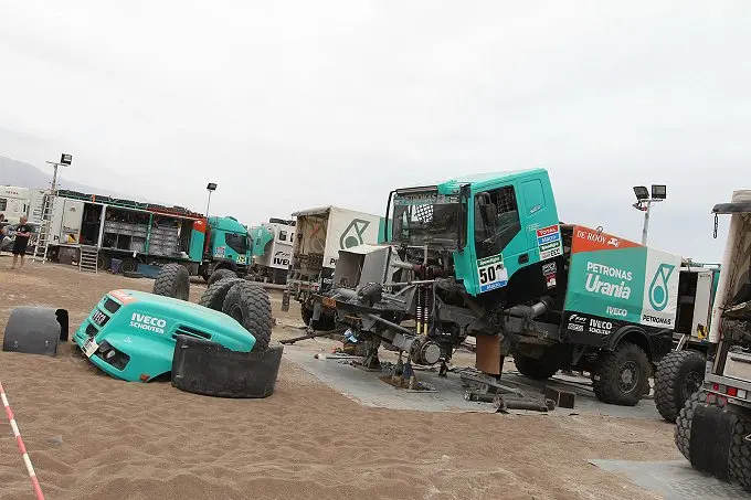 team dakar de rooy restday