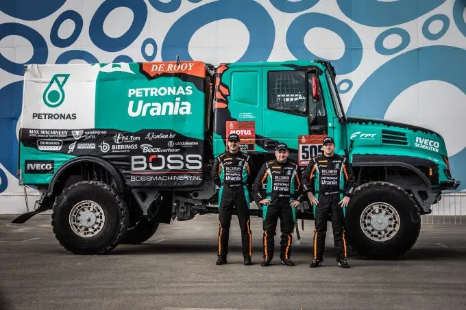 team de rooy blij dat dakar begint