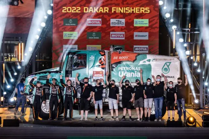 team de rooy finish dakar