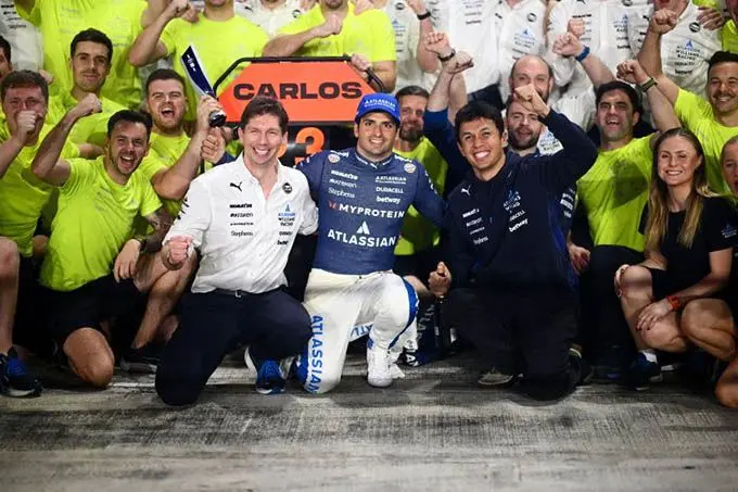 teamfoto atlassian williams racing