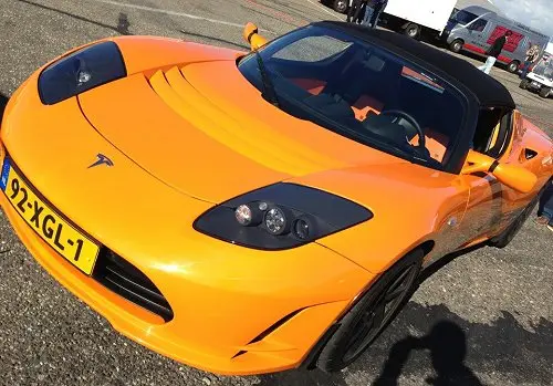 tesla roadster zandvoort rx 500