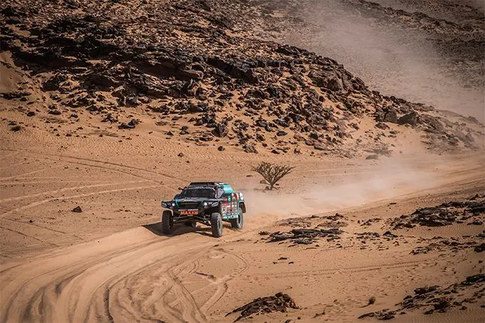 the beast moet hard werken in derde etappe