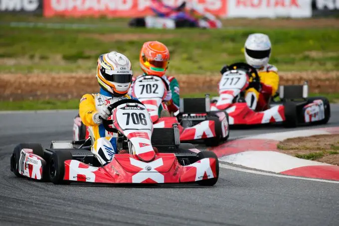 the rotax e20s e kart is the first ever cik fia approved e kart
