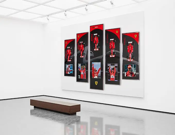 the schumacher collection special wall mounted limited edition 2